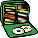 Compact Disc Case 2 Clip Art