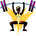 Weight Lifting 21 Clip Art