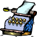 Typewriter 10 (2) Clip Art