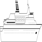 Cruise Ship 11 Clip Art