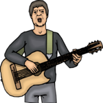 Guitarist 62 Clip Art