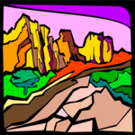 Mountains 172 Clip Art