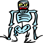 Skeleton 24 Clip Art