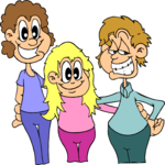 Friends 3 Clip Art