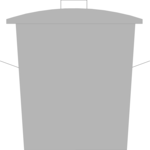 Trash Can 2 Clip Art