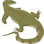 Lizard 04 Clip Art