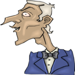 Man in Suit Clip Art