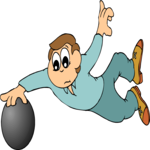 Bowler 22 Clip Art