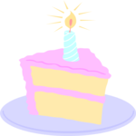 Cake Slice 7 Clip Art