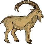 Goat 08 Clip Art