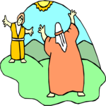 Saul & Samuel 2 Clip Art