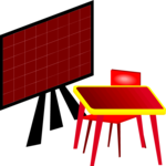 Graphboard & Desk Clip Art