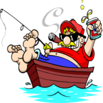 Fishing 021 Clip Art