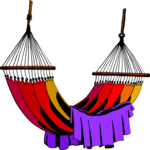 Hammock 05 Clip Art