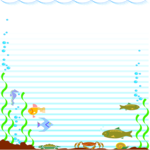 Aquatic Background Clip Art