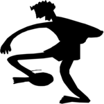 Soccer - Player 19 Clip Art