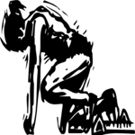 T & F - Runner 15 Clip Art