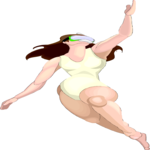 Swimmer 28 Clip Art