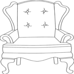 Armchair 03 Clip Art