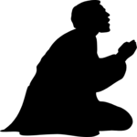 Man Praying Clip Art