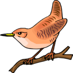 Bird Perched 51 Clip Art