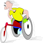 Cyclist 09 Clip Art