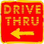 Drive Thru 3 Clip Art