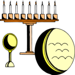 Menorah 15 Clip Art