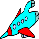 Space Ship 45 Clip Art