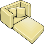 Sofa Bed Clip Art