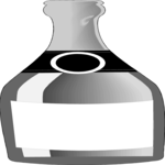 Champagne Bottle 02 Clip Art