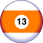 13 Ball 3 Clip Art