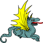 Dragon 048 Clip Art