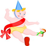 Baby New Year 19 Clip Art