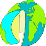 Globe - Cartoon 02 Clip Art