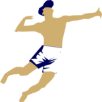 Beach Volleyball 5 Clip Art