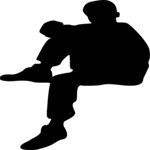 Boy Sitting Clip Art