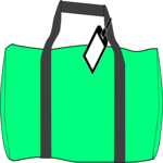 Duffle Bag 03 Clip Art