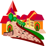 Town 17 Clip Art