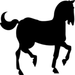 Horse 04 Clip Art