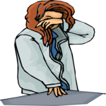 Woman Crying 2 Clip Art