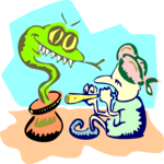 Snake Charmer 1 Clip Art