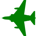 Plane Silhouette 23 Clip Art