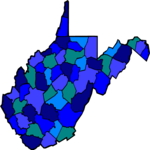 West Virginia 06 Clip Art