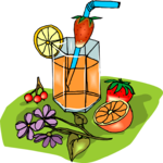 Juice Cocktail Clip Art