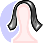 Wig 2 Clip Art