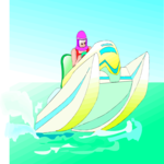 Catamaran 5 Clip Art