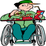 Boy Eating Lunch Clip Art