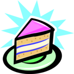Cake Slice 04 Clip Art