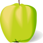 Apple 54 Clip Art